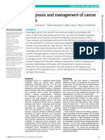 Advances in Diagnosis and Management of Cancer Os The Esophagus BMJ