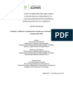 Melany Losada Salinas y Steven Giovanni Gutierrez Felicidad y El Bienestar Organizacional Fórmula Que Aumentó La Productividad en Colombia 2018 2023