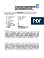 Morillo Valle, Daria Nelly-Sílabo de Comunicación - Med. Veterinaria - Ciclo 2024-I