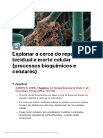 Reparo Tecidual e Morte Celular - Resumo para Tutoria