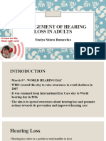 Hearing Loss in Adults