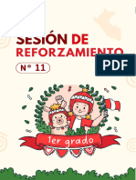 Sesión de Reforzamiento N°11 - 1er Grado