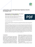 Research Article: Undescended Testes and Laparoscopy: Experience From The Developing World