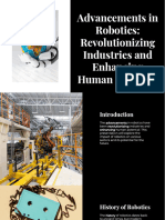 Advancements in Robotics Revolutionizing Industries and Enhancing Human Potential