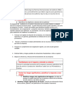 La Ejecución de Una Auditoría Bajo Las Normas Internacionales de Auditoría