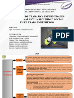 Accidente de Trabajo y Enfermedades Profesionales y La Seguridad Social en El Trabajo de Riesgo