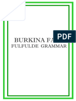 Fulfulde Grammar 236 Pages