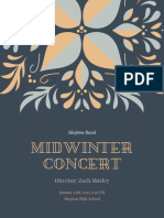 Midwinter Concert Program