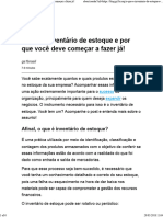 O Que É Inventário de Estoque e Por Que Você Deve Começar A Fazer Já!