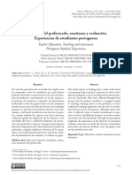 Formación Del Profesorado, Enseñanza y Evaluación. Experiencias de Estudiantes Portugueses