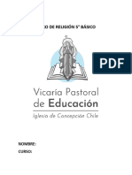 Libro de Religión 5° Básico