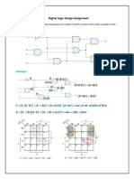 Digital Logic Design Assignment: Solution