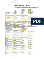 G8 - Practice Test 4