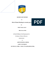 Dissertation On "Role of Islamic Banking in Economic Growth"