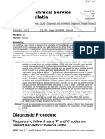 Land Rover Diagnostic Aid Bulletin