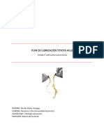 Plan de Lubricación Toyota Hilux