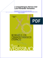 Borges e Os Orangotangos Eternos 2nd Edition Luis Fernando Verissimo Full Chapter Free