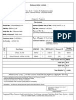 Internet Bill - April Month