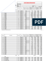 Liste de Matériaux