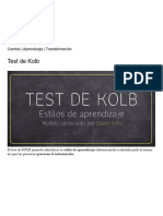 Test de Kolb