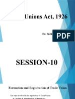 Session 10 Trade Unions Act