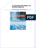 Introductory Chemistry 6th Edition Tro Solutions Manual Instant Download All Chapter