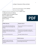 Class 8 Science Chapter 6 Conservation of Plants and Animals