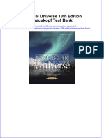 Physical Universe 13th Edition Krauskopf Test Bank Instant Download All Chapter