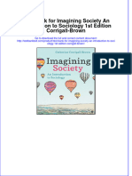 Test Bank For Imagining Society An Introduction To Sociology 1st Edition Corrigall-Brown Download PDF Full Chapter