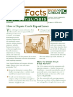 How To Dispute Credit Report Errors: October 2011