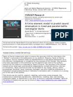 HVAC&R Research: To Cite This Article: Davide Borelli & Corrado Schenone (2012) A Finite Element Model To Predict