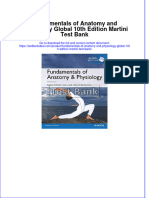 Fundamentals of Anatomy and Physiology Global 10th Edition Martini Test Bank Instant Download All Chapter