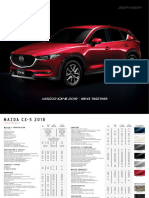 2018 - Ficha Técnica - Mazda CX-5