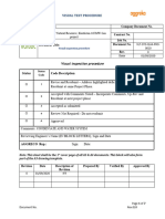 VLT-STD-QUA-PRO-0010 (Visual Test Procedure)