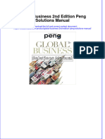 Global Business 2nd Edition Peng Solutions Manual Instant Download All Chapter