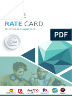 Radio Ratecard