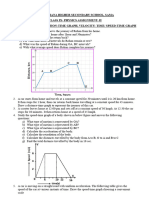 Numerical For D-T and V-T Graph