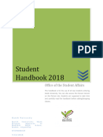 Student Handbook 2018