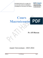 Support Du Cours Macro Économie