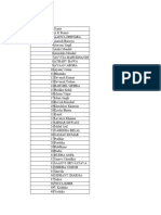 Reshuffled Lists - Class 9