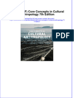 Ebook Download (Ebook PDF) Core Concepts in Cultural Anthropology 7th Edition All Chapter