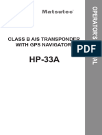 Matsutec HP-33A-Manual