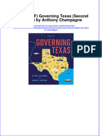 58ebook Download (Ebook PDF) Governing Texas (Second Edition) by Anthony Champagne All Chapter