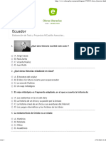 Print Quiz - Obras Literarias (Lengua) - 2bgub