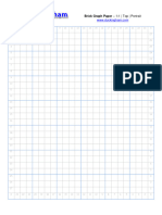 Brick Graph Paper Top Portrait Color