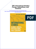 Ebook Download (Ebook PDF) International Studies: Global Forces, Interactions, and Tensions All Chapter