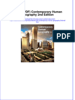 Ebook Download (Ebook PDF) Contemporary Human Geography 2nd Edition All Chapter