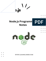 Node Js Notes