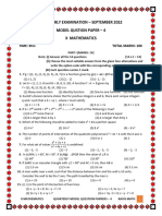 Quarterly Model Q Paper - 4 em PDF