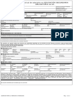 Informe Solicitud Admisión de Bachiller y Eso - INF - ADMISION - 013